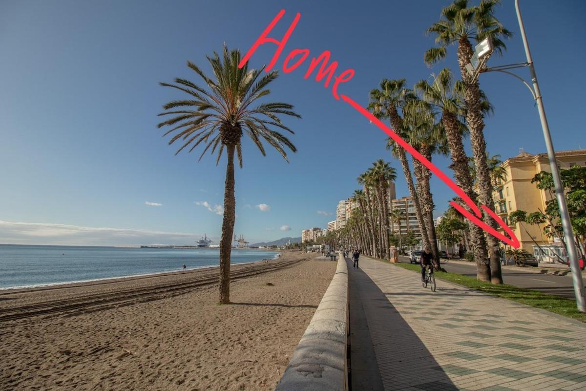 Seaside 2 Bedrooms By the Center Málaga Buitenkant foto
